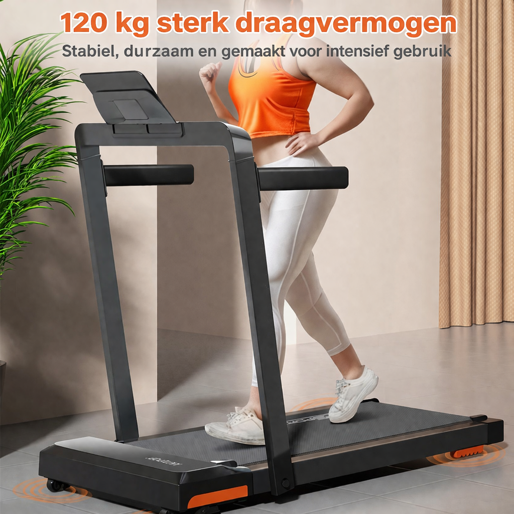 Draagbare Elektrische Loopband – Mini Loopband Onder Bureau 1–8 km/h