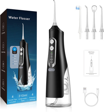 Waterflosser Draadloos - Elektrische Tandenflosser- Monddouche - Mondverzorging - Flosapparaten - Tongreiniger