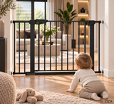 Metalen Traphekje zonder Boren 76 t/m 103 cm – Klemhekje voor Kinderen & Huisdieren | ZIZA