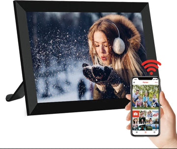 Digitale fotolijst 10 inch – Wifi fotokader met Frameo app