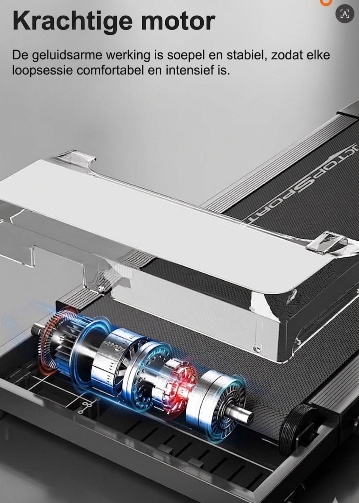 Draagbare Elektrische Loopband – Mini Loopband Onder Bureau 1–8 km/h